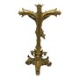 Crucifixo de Mesa Bronze de Resina Nacional - 27 cm