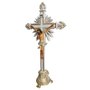 Crucifixo de Mesa Claro de Resina Nacional - 58 Cm