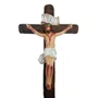 Crucifixo de Parede de Resina Nacional - 29 cm