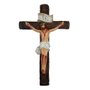 Crucifixo de Parede de Resina Nacional - 29 cm