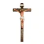 Crucifixo de parede de Resina Nacional - 36 cm