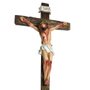 Crucifixo de parede de Resina Nacional - 36 cm