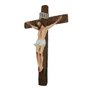 Crucifixo de Parede de Resina Nacional - 58 cm x 34 cm