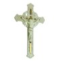 Crucifixo de Parede Plástico Cristo Fosforecente - 29 cm x 17 cm