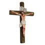 Crucifixo de Parede em Resina Nacional - 20 cm