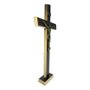 Crucifixo de Parede/Mesa Mdf Revestido 36 cm