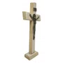 Crucifixo de Parede/mesa Mdf em Tirol 27 Cm