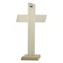 Crucifixo de Parede/mesa Mdf em Tirol 27 Cm