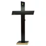 Crucifixo de Parede/Mesa Mdf Revestido 36 cm