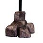 Crucifixo e Cristo em Resina com Pedestal 2.22cm