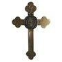 Crucifixo Metal Parede São Bento - 21 cm x 13 cm