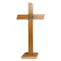 Crucifixo Parede e Mesa MDF Athenas - 37,5 cm