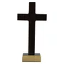 Crucifixo Parede e Mesa Mdf Revestido12 cm