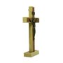 Crucifixo Parede e Mesa  Mdf Athenas 17 Cm