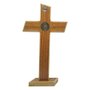 Crucifixo Parede/Mesa Mdf Athenas 27 cm
