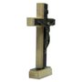 Crucifixo Parede e Mesa Mdf Revestido12 cm