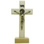 Crucifixo Parede/mesa Mdf em Tirol 13 Cm