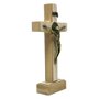 Crucifixo Parede/mesa Mdf em Tirol 13 Cm