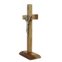 Crucifixo de São Bento em Madeira - 22 cm 