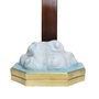 Cruz de Madeira Vestes de Jesus Resinado - 213 cm x 92 cm