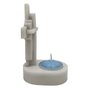 Cruz de Mesa de Mármore Envelhecido e Vela Rechô - 11 cm