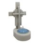 Cruz de Mesa de Mármore Envelhecido e Vela Rechô - 11 cm