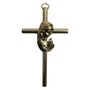 Cruz Imagens Dourado 9,5 cm