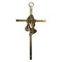 Cruz Imagens Dourado 9,5 cm