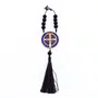 Dezena Carro de São Bento Medalha Pompom - 8 mm