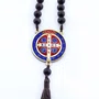 Dezena Carro de São Bento Medalha Pompom - 8 mm