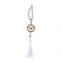 Dezena Carro Divino Espírito Santo Strass Pompom - 8 mm