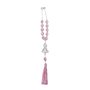 Dezena de Carro Nossa Senhora Aparecida Contas Rosas 10 Mm