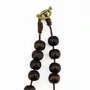 Dezena de Carro São Miguel Arcanjo e São Cristóvão Madeira Marrom - 10 mm