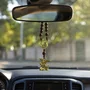 Dezena de Carro São Miguel Arcanjo e São Cristóvão Madeira Marrom - 10 mm