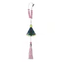 Dezena para Carro de Nossa Senhora Aparecida Contas Rosas 8 Mm