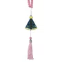 Dezena para Carro de Nossa Senhora Aparecida Contas Rosas 8 Mm