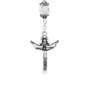 Dezena para Carro Nossa Senhora Aparecida Contas Cristal Tulipa 10 mm