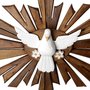 Divino Espírito Santo de Madeira Escura - 37 cm 