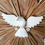 Divino Espírito Santo de Madeira Clara - 80 cm 