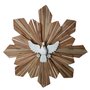 Divino Espírito Santo de Madeira Clara - 81 cm x 81 cm