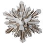 Divino Espírito Santo de Madeira Platinada - 47 cm 