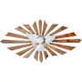 Divino Espírito Santo Madeira Clara Oval Simples - 68 cm x 111 cm