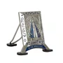 Enfeite de Mesa Nicho de Nossa Senhora Aparecida Prata - 5 Cm