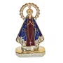 Enfeite de Nossa Senhora Aparecida Marrom em Plástico de Carro Autocolante - 5,5 cm