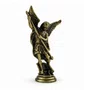 Enfeite de São Miguel Arcanjo Metal Ouro Velho Autocolante - 7,5 cm