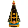 Enfeite Nossa Senhora Aparecida Borracha - 8 cm