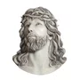 Face de Cristo de Parede em Mármore - 21,5 cm