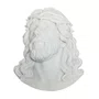 Face de Cristo de Parede em Mármore Natural - 22 cm