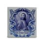 Imã Azulejo de São Judas Tadeu - 4,5 cm X 4,5 cm 