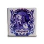 Imã Azulejo de São Jorge - 4,5 cm X 4,5 cm 